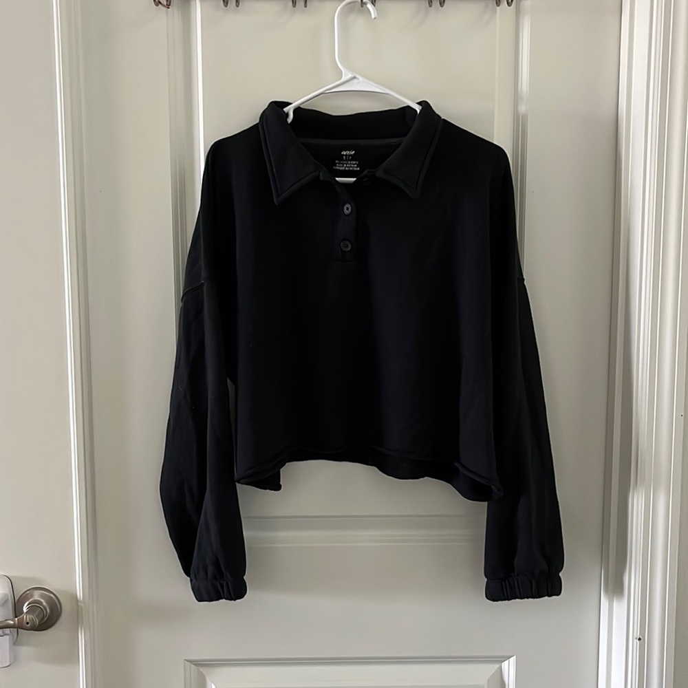 Aerie cropped sweatshirt